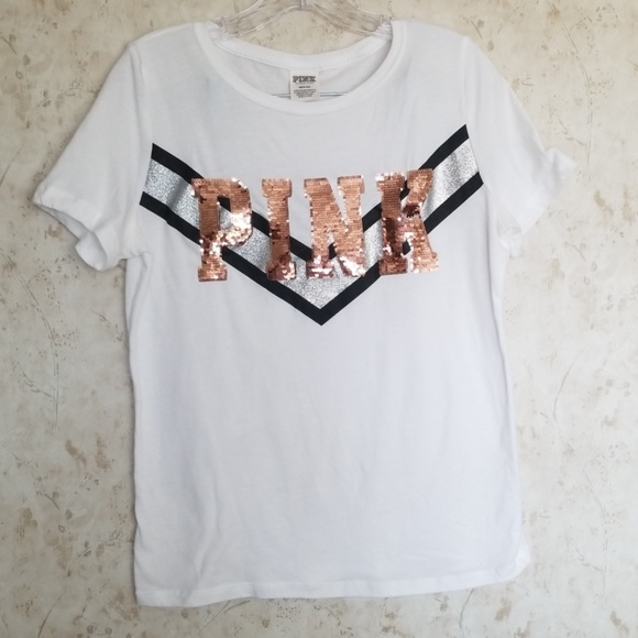 PINK Victoria's Secret Tops - Pink victoria's secret Short sleeves tee size M